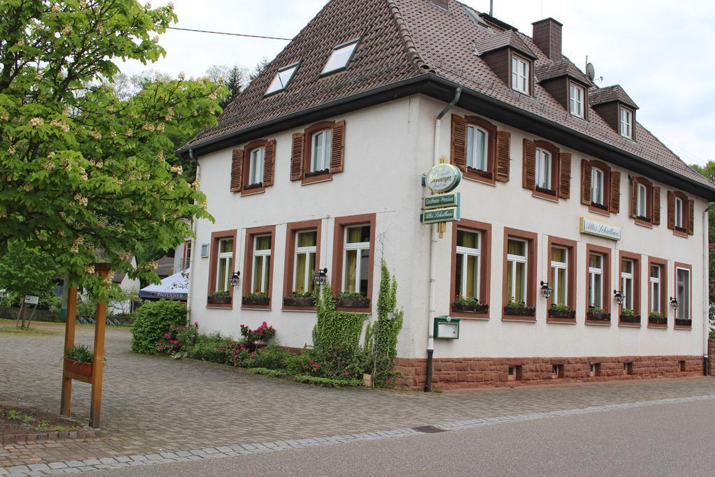 Отель Altes Schulhaus Niederschlettenbach Экстерьер фото